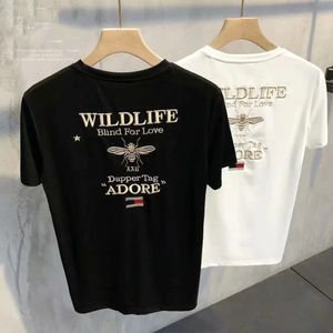 T-shirt per teespolos da uomo Top-shirt ricamato Top-shirt Austel Hip Hop Aian Times 240K