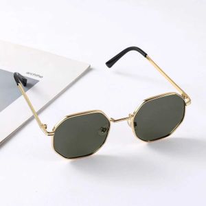 Sunglasses Sunglasses Retro Punk Childrens Sunglasses for Boys and Girls Luxury Retro Glasses for Children Polygonal Sunglasses UV400 Protection WX5.23