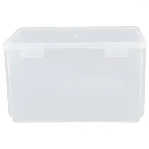 Plates Bread Storage Box Cake Containers Fridge Fruit Case Toast Organizer Pp Canister Refrigerator Holder Sealed