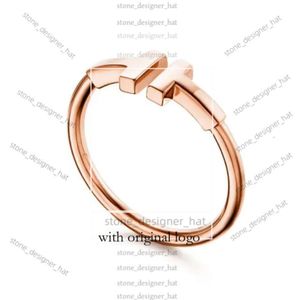Tiffanyjewelry Designer Schmuck Frauen goldplattierte Draht für Frauen Herren Ehering mit einem Perlmonat Diamantring Tiffanyjewelry Ringe 4121