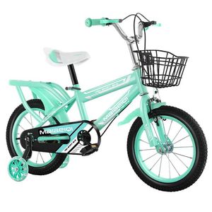 Bikes cavalca da 12 pollici per bambini in bicicletta per bambini pneumatici ispessiti per biciclette freno antidribli di abbigliamento posteriore Copertina a catena completamente chiusa a 360 gradi Y240527