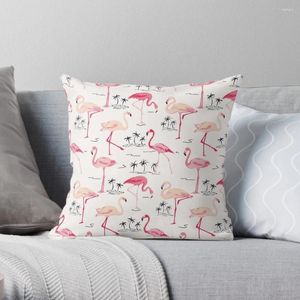 Pillow Flamingo Bird Retro Background Throw Covers For Sofas Luxury Sofa S