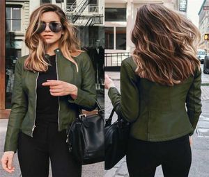 product autumn and winter women039s fashion PU leather suit jacket learher coats plus size clothing for women 5XL 2112158304995