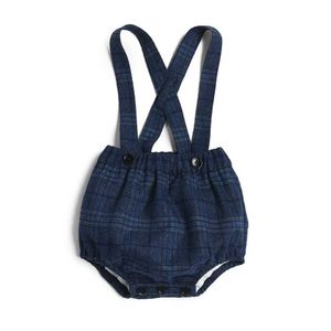 Overalls Rompers Cotton Baby Anhänger Hosen Baby Unterwäsche Waschbar für Jungen und Mädchen blaue Shorts WX5.26