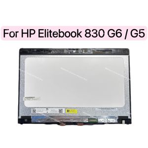 Assemblaggio di sostituzione touchscreen per laptop da 13,3 pollici per HP EliteBook 830 G5 G6 LCD Display L56434-001 FHD 1920*1080
