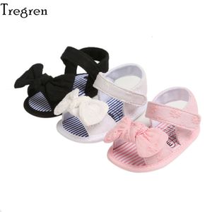 Tregren M милые малышские девочки Sandal Shoes Summer Summer Open Toe Non Slip Мягкая подошва сандалии принцессы с Bowknot l