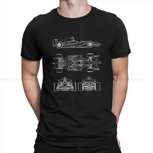 Велосипедные рубашки топы F1 FIA Formula 1 Чемпионат мира творческая футболка для мужчин Выставлена ​​с рубашкой с полиэфиром круглая шея хип -хоп одежда