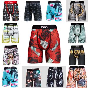 Sexy Quick Dry Men Boxers Briefs Cotton Breathable Mens Shorts Pants With Bags Underpants Branded Male