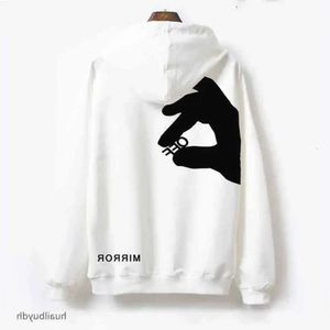 Ofs Fashion Luxury Mens Classic Loose Offs Hoodies Fashion Sweatshirt Paint Finger Ow Men Designer Hooded Jacket B