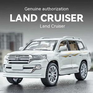 Cars Diecast Model Cars 1 24 Land Cruiser Model Premium Collectable для фанатов Auto Идеально подходит для показа или подарков!Высокие реплики D240527