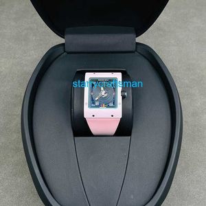 Richamills Luksusowe zegarki mechaniczne chronograf Mills Womens Series RM1601 Mosquito kadzideł