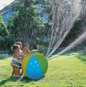 Color misto inflável a bola de água de praia ao ar livre de sprinkler de verão Balão de spray de água inflável ao ar livre na praia de água B6164467