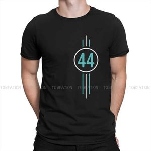 Cykelskjorta toppar F1 bilracing Lewis Hamilton 44 t -shirt grafiska män toppar vintage punk sommarkläder 100% bomull t -shirt