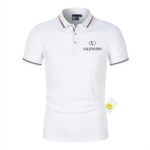 Camiseta bordada masculina polo pólo designer de camisetas massagens massagens camisetas de lapela de lapela