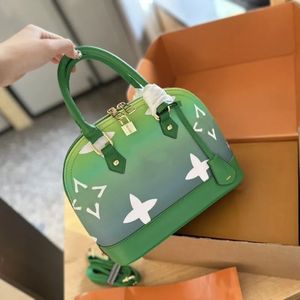 2024SS Women Luxury Designer Limited Original High Quality Shell Bag Women's Handbag Shoulder Bag Crossbody Bag Purse Pure Steel G Lstd