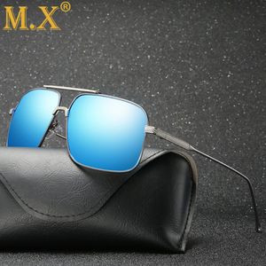 2020 Square Okulary przeciwsłoneczne spolaryzowane męskie okulary przeciwsłoneczne Projektant Modne połowy UV400 Vintage Sun Skl.