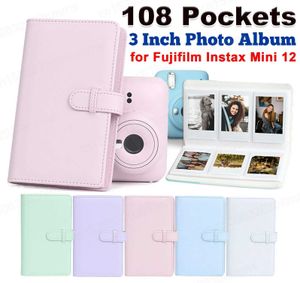 Albums Books Other Home Garden 108 portable 3-inch photo album for Fujifilm Instax Mini 12 suitable for collecting green and pink card sets WX5.26