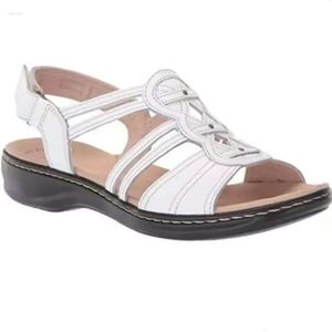 Mutters Sommer Sandalen Frauen Schuhe S Retro Non Slip Leder Casual Plattform Übergröße Zapatos Mujer Schuh Lippen Caual Overize Zapato 841 Sandal Andal Hoe Lippen C32