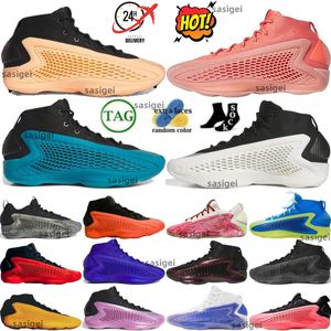 Ae1 Basketball Shoes Ae 1 Georgia Red Clay Shoe Mens Men All-Star The Future Best Of Stormtrooper With Love Velocity Blue New Wave Anthony Edwards Coral