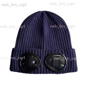 Cp Hat Caps Men's Designer Ribbed Knit Lens Hats Women's Extra Fine Merino Wool Goggle Beanie Official Website Version Cp Companys Hat Cp Comany Hat 175