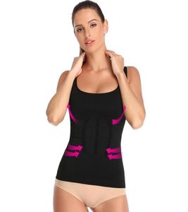 Women039s Shapers Ladies Shaper Easy Magic Body Bra Shapewear Top Tampa mais fina Camisole construído em camisa de compressão acolchoada Corse7721172