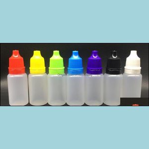Packflaschen schneller weicher Nadelflasche 5/10/15/20/30/50 ml Plastik Droper Child Proof Caps ldpe e ​​Cig Jllype Yummyshop Drop DH2EH