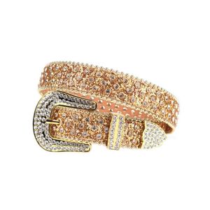 Pasy Dziecięce Dzieci Rhinestones Pas Moda Bling Diamond For Boys Girl