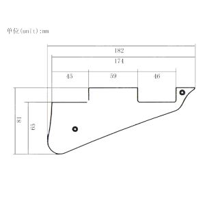 2Set Cream Pickguard /Capity /Sweatch Covers /Selecter Plate /кронштейн /винты для замены гитары в стиле LP