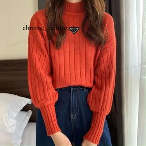 Parda Sweater Женщины с толчкой шейки с длинным рукавом с длинным рукава