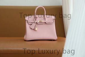 Top qualidade toda a bolsa de luxo artesanal feita em Guangzhou, China Designer Handbag Bk25.30.35 Tamanho francês de qualidade original Couro de couro personalizado Bolsa feminina