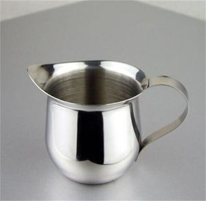 Rostfritt stål kopp mjölk kaffe mugg termos tumlare kondenserad mjölk förtjockar isolerade muggar med handtag mode enkla 8oz 5oz 3oz 2oz 8 55dz
