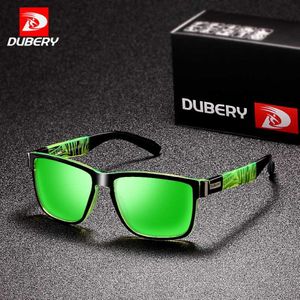 Dubery 2020 Sports Sunglasses مستقطب للرجال Sun Glasses Square Driving Driving Personal Mirror Designer UV400 2334