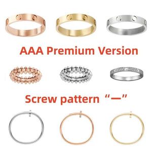 Ringos de cluster AAA Novo anel de unhas populares e populares da Europa e Americana para Homens e Mulheres Moda Full Diamond Bullet Gift Ring T240524
