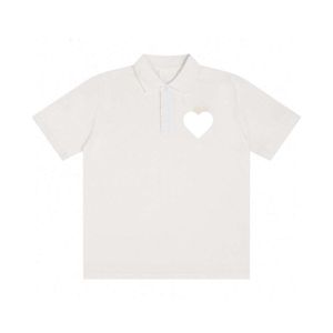 Herz Shirt Frauen Polo -Hemden für Männer Designer Polo Shirt Frauen S T Shirt Uomo Luxus hochwertige Tops Herrenhemd Sommer Kleidung Männer Tbshirt Golf Shirts Mens 1T60