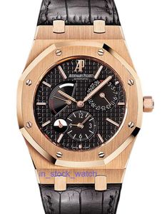 Aeipo Watch Luksusowy projektant 18K Rose Gold Automatyczny zegarek mechaniczny męski 26120OR