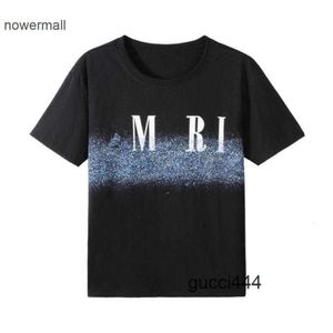 T AMARI AM 2024 AMIRII 디자이너 짧은 I 남성 여성 고급 고품질 Amirirliness Shirts Cotton Tee Summer Printed Sleeve Amirl 힙합 TEE5424175 Y1HA QVIY DGJ3