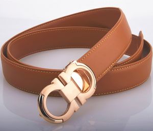 belts for men designer ceinture luxe womens belt Blue white brown red black color flat smooth belt body money 8 buckle Super high quality leather brand goods