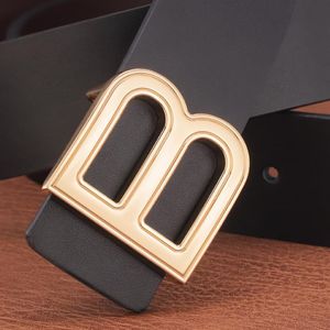 Belts High Quality Letter Slide Buckle B Men Brand Genuine Leather Designer Balck Waistband Male Casual Ceinture Homme CoffeeBelts 274c