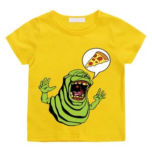 Ghostbusters kawaii cotone maglietta per bambini maglietta stampata top street fashion thirts per boysgirls tees informale traspirante 240521