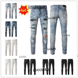 NYA AMARI AMIRII MENS COOLGUY Denim Byxor Man Luxury Designer Jeans Holes AM Jean 2024 Biker Pants Amirirliness Clothing Ankomsterna VD99 Amirl 1Gy7