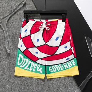 Men's and Women's Designer shorts Summer casual street wear Quick drying Swimsuit Plaid striped Print Beach Resort Beach Pants Asian size M-3XLQ18
