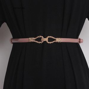 Belts Fashion Design Adjustable Slim Waist Belt For Women Cowhide Dress Coat Shirt Waistband Strap Real Leather Femme Cinturon 2022 249x