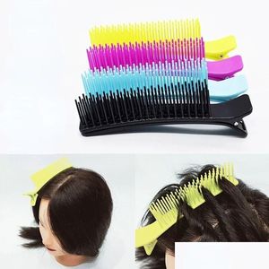 Hair Accessories Professional Grip Clamps Salon Section Cutting Clips Comb Barber Dyeing Perm Pins Home Diy Styling Drop Delivery Prod Dhdny