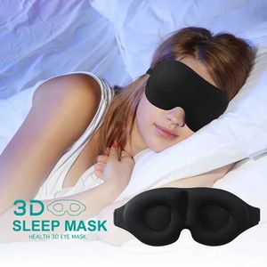 Maschere del sonno 3D Maschera per occhio addormentato Traveling Rest Aid Cover Cover Occhio Patch Maschera morbida Maschera per occhi cieche Relax Massager Q240527