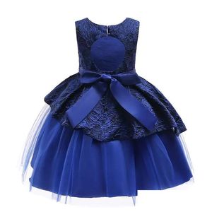 Chrztujące sukienki Eva Store Oxw z QC Pics 803 Drop dostawa dziecięce ubranie macierzyńskie OTXS2