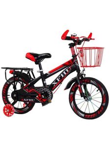Bicicletas Ride-Ons Childrens Bicycle 14/12/16/18/20 polegadas para meninos e meninas Bike de quadro de aço carbono 3-5-6-9 anos de idade 2 a 10 podem andar de bicicleta Y240527