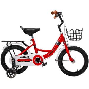 Bikes Ride-on Childrens Bicycle Boys and Girls 3-5-6-7-8-9 anni 14/12/16/18 pollici Baby con bici di bici in acciaio a ruota flash Y240527