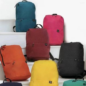 Ryggsäck original vattentät mini unisex daglig fritidspåsar små college ryggsäckar flerfärgade ljusvikt skolväska
