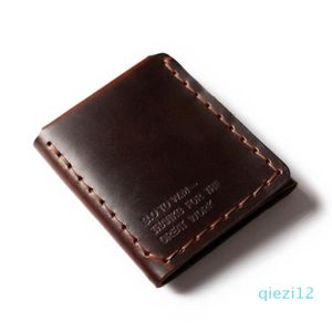 Genuine Leather Wallet Men The Secret Life Of Walter Mitty Cow Leather Wallet Vintage Crazy Horse Handmade Wallet J190718 295F