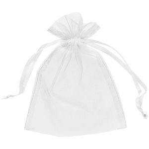 200pcs White Organza Bags Prezent Wojek Wedding Favor Bag 13 cm x18 cm 5x7 cala 11 Kolory Ivory Gold Blue 281L